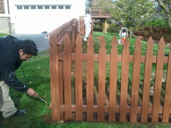 Fence Staining Services Columbia, MD