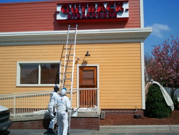 Exterior Painting Service Outback Steakhouse 