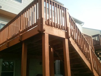 After Deck Staining Columbia, MD