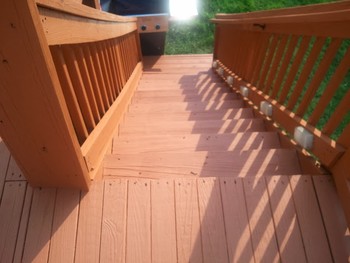 After Deck Staining Columbia, MD